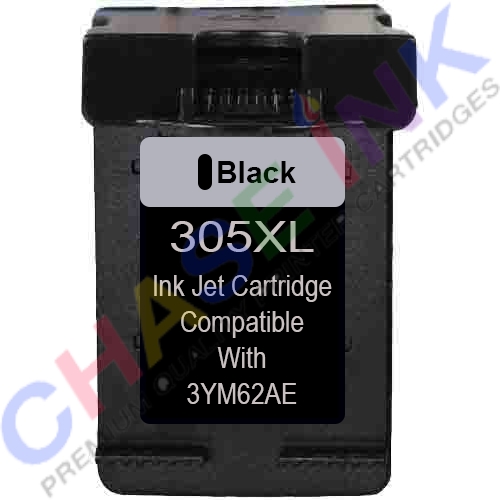 remanufactured hp 305xl black 3ym62ae -18ml - £1.50/ml