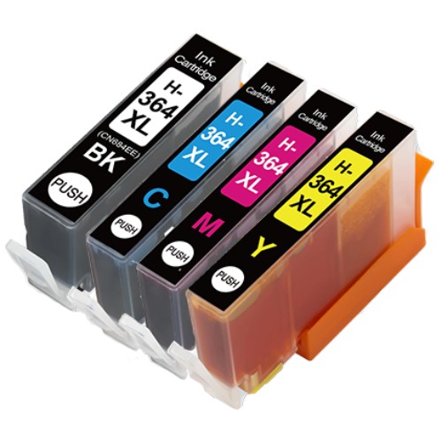 Compatible HP 364XL High Capacity Ink Cartridges - Multipack (BCMY) 69ml