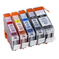 compatible canon pgi-520 / cli-521 ink cartridge pack - 5 inks