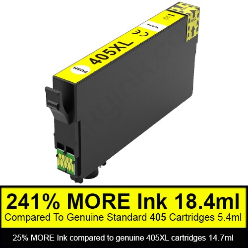 Compatible Epson 405XL Yellow 18.4ml