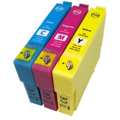 CMY Colour Pack - 3 Compatible Ink Cartridges To Replace Epson 16/16XL (45ml)