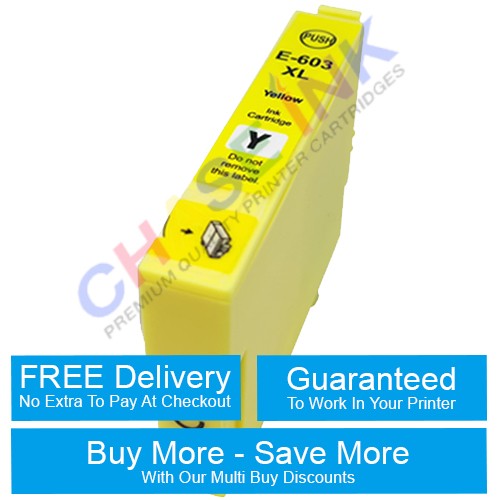 Yellow - Compatible Epson 603 / 603XL Ink Cartridge