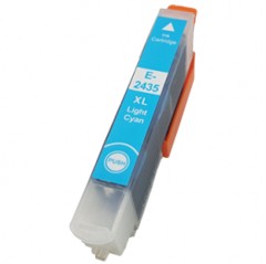 Light Cyan - Compatible Epson 24XL 2435 Ink Cartridge (12ml) 