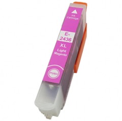 Light Magenta - Compatible Epson 24XL 2436 Ink Cartridge (12ml) 