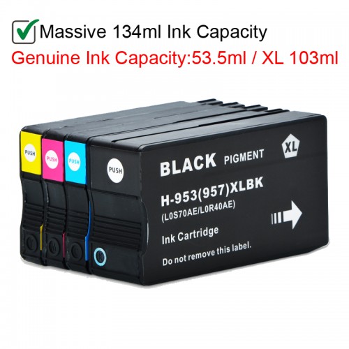 Compatible HP 953XL - Multipack (BCMY) (134ml) 