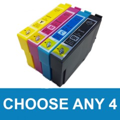 Epson 502XL Mix ANY 4 Compatible Ink Cartridges