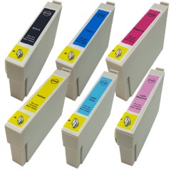 Mix ANY 6 T0801-T0806 - Compatible Epson Ink Cartridge