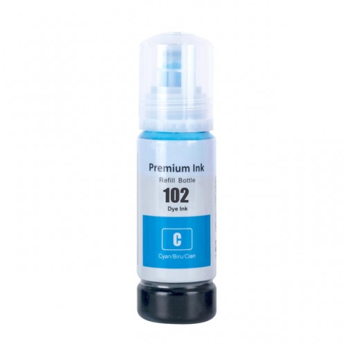 Compatible Epson 102 Cyan Ecotank Ink Bottle