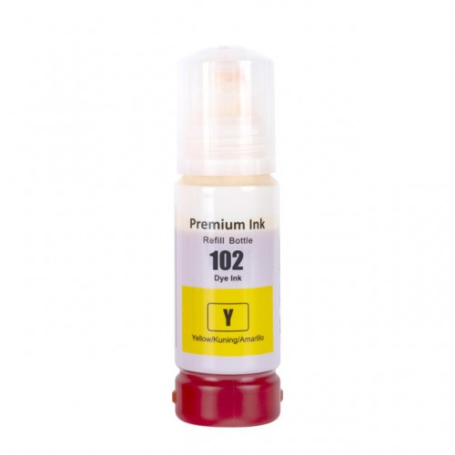 Compatible Epson 102 Yellow Ecotank Ink Bottle