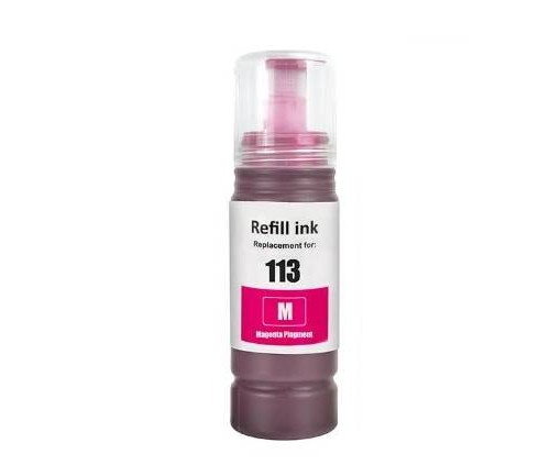 Compatible Epson 113 EcoTank Magenta Pigment Ink Bottle