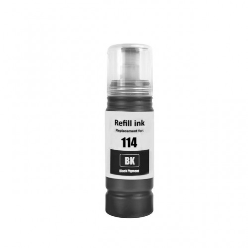 Compatible Epson 114 Pigment Black Ecotank Ink Bottle