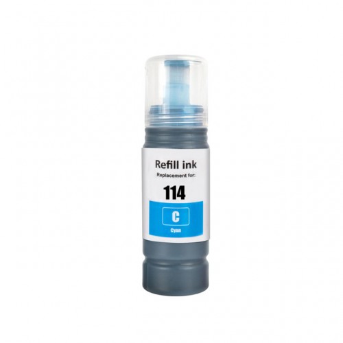 Compatible Epson 114 Cyan Ecotank Ink Bottle