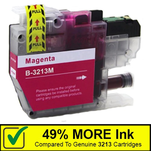 Magenta - Compatible Ink Cartridge To Replace Brother LC3213 (7ml)