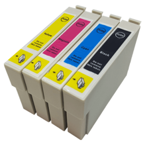 1 Multipack - 4 Compatible Ink Cartridges To Replace Epson T0801-4 (76ml)