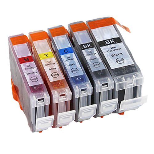 Compatible Canon PGI-525 / CLI-526 Ink Cartridge Pack - 5 Inks