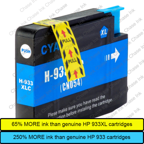 Chase Ink Compatible HP 933XL Ink Cartridges - Cyan