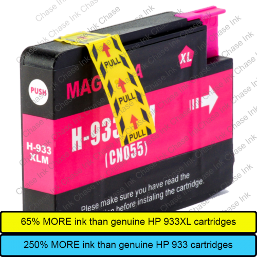 Chase Ink Compatible HP 933XL Ink Cartridges - Magenta