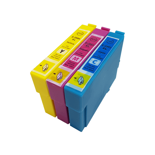 Compatible Epson 29XL High Capacity Ink Cartridges - Cyan, Magenta, Yellow 42ml