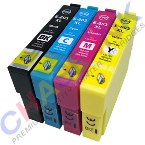 Compatible Epson 603 / 603XL Ink Cartridges - 1 Multipack (BCMY) 60.2ml