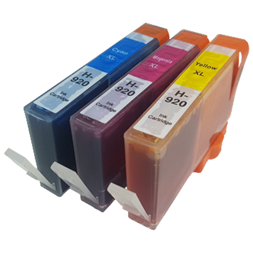 HP 920XL Compatible 3 Pack High Yield Ink Cartridges