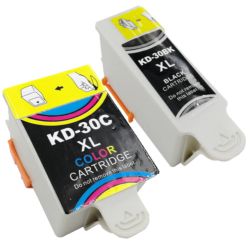 Compatible Kodak 30 XL - 1 Black & 1 Colour (51ml)