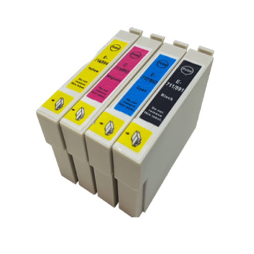 Compatible Epson T0711-4 T0715 - 1 Multipack Ink Cartridges