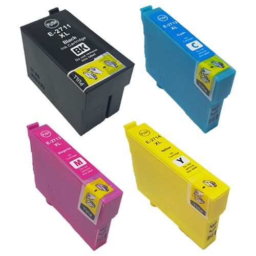 Choose ANY 4 Compatible Ink Cartridges To Replace Epson 27/27XL