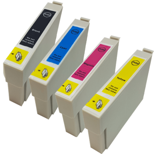 Compatible Epson T0711-4 - Choose ANY 4 Ink Cartridges
