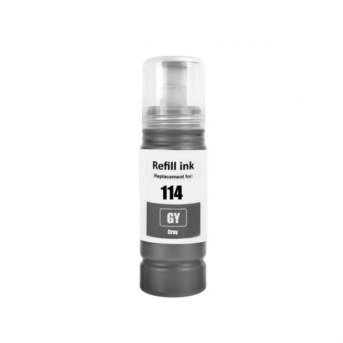 Compatible Epson 114 Grey Ecotank Ink Bottle