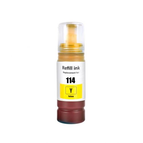 Compatible Epson 114 Yellow Ecotank Ink Bottle
