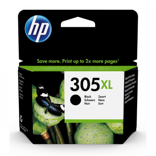 HP 305XL High Yield Black Original Ink Cartridge 3YM62AE - 4ml - £7.50/ml