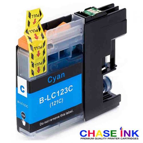 Cyan - 1 Compatible Ink Cartridge To Replace Brother LC123 XL Series (10ml)