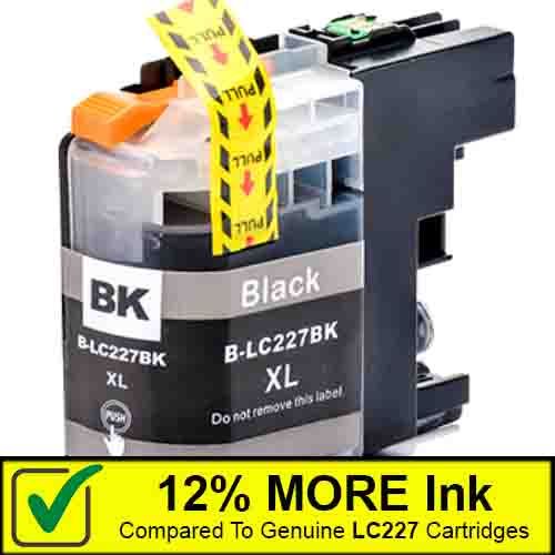 Black Compatible Ink Cartridge To Replace Brother LC227XL (28ml)